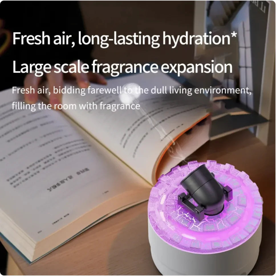 Lava Crack Ultrasonic Essential Oil Diffuser & Humidifier