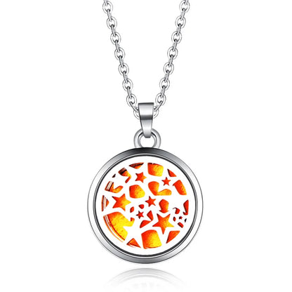 Aromatherapy Pendant Necklace Essential Oil Diffuser
